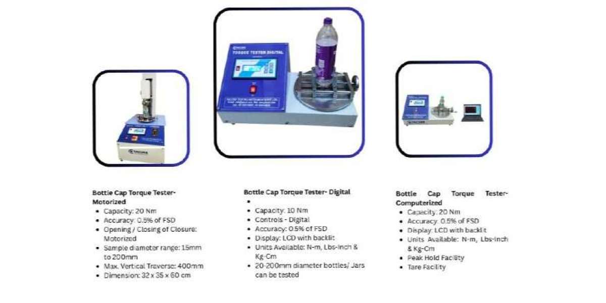 Bottle Cap Torque Tester: Ensuring Perfect Seals for Packaging