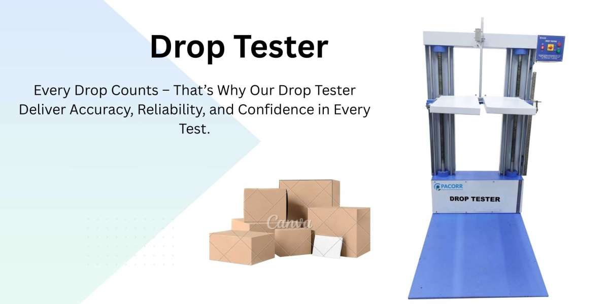 Drop Tester Guaranteeing Safe and Reliable Packaging