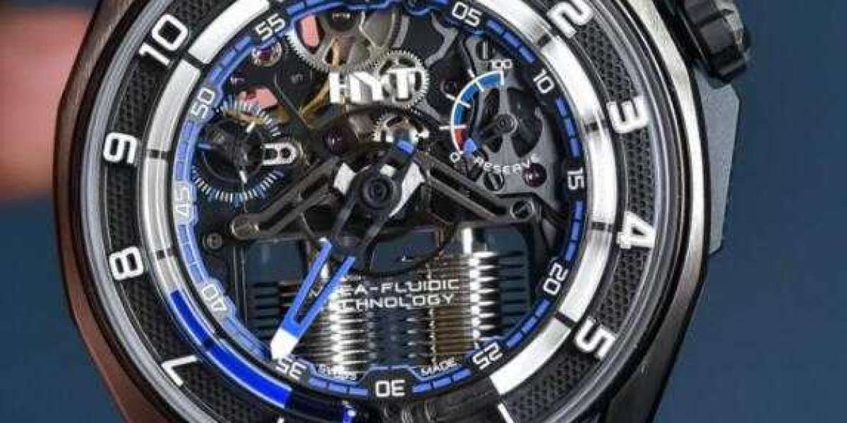 REVIEW HYT SKULL RED EYE 151-DG-42-RF-AB REPLICA WATCH