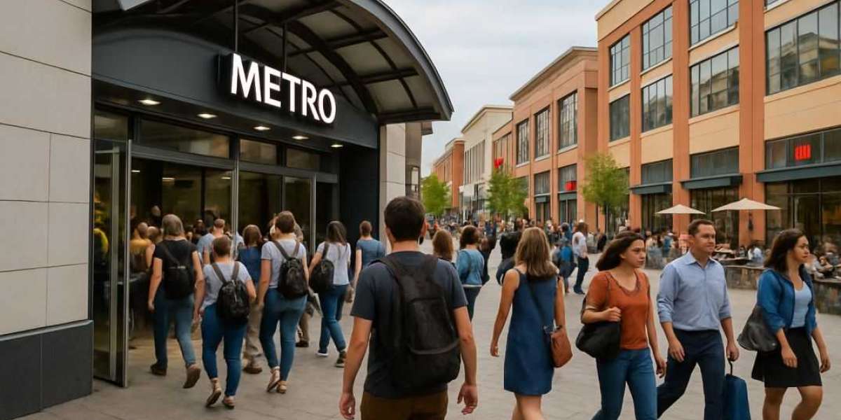 Why Retail Spaces Near Metro Stations Have Higher Footfall